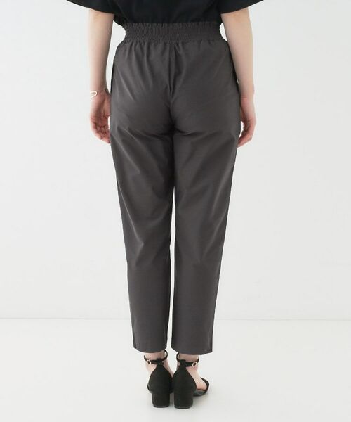 SHOO・LA・RUE / シューラルー ショート・ハーフ・半端丈パンツ | 【洗える/S-LL/ひんやり】さらっとしたタッチが癖になる ストレッチテーパードパンツ | 詳細15