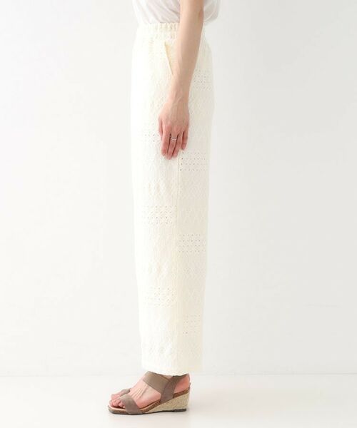 SHOO・LA・RUE / シューラルー パンツ | 【S-LL】レースが目を惹く ジャカードイージーパンツ | 詳細14