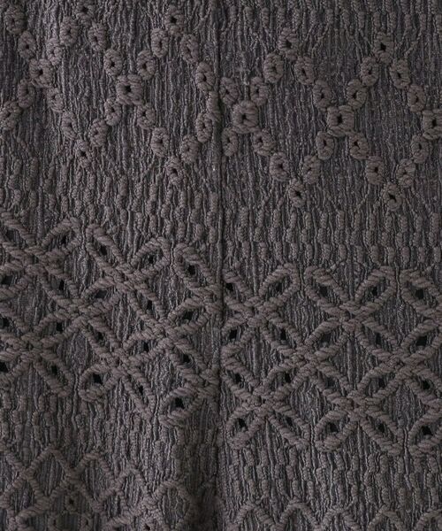 SHOO・LA・RUE / シューラルー パンツ | 【S-LL】レースが目を惹く ジャカードイージーパンツ | 詳細8