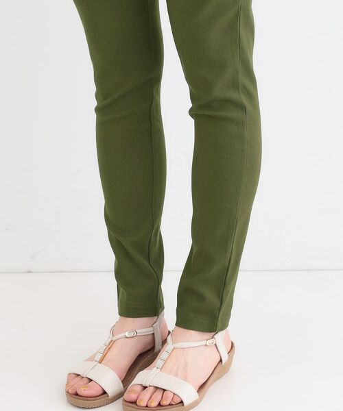 SHOO・LA・RUE / シューラルー パンツ | 【S-LL】レイヤードスタイルに 脚をきれいに魅せる ストレッチスキニーパンツ | 詳細14