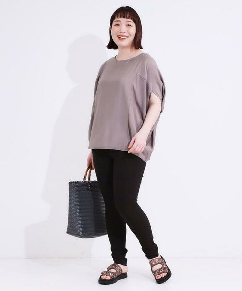 SHOO・LA・RUE / シューラルー パンツ | 【S-LL】レイヤードスタイルに 脚をきれいに魅せる ストレッチスキニーパンツ | 詳細16