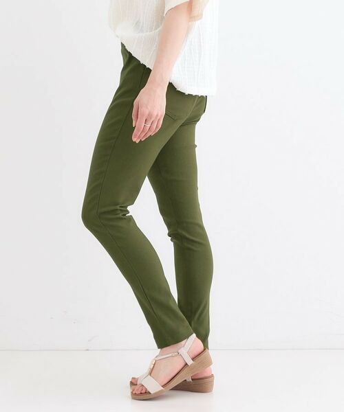 SHOO・LA・RUE / シューラルー パンツ | 【S-LL】レイヤードスタイルに 脚をきれいに魅せる ストレッチスキニーパンツ | 詳細4