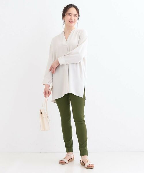 SHOO・LA・RUE / シューラルー パンツ | 【S-LL】レイヤードスタイルに 脚をきれいに魅せる ストレッチスキニーパンツ | 詳細6