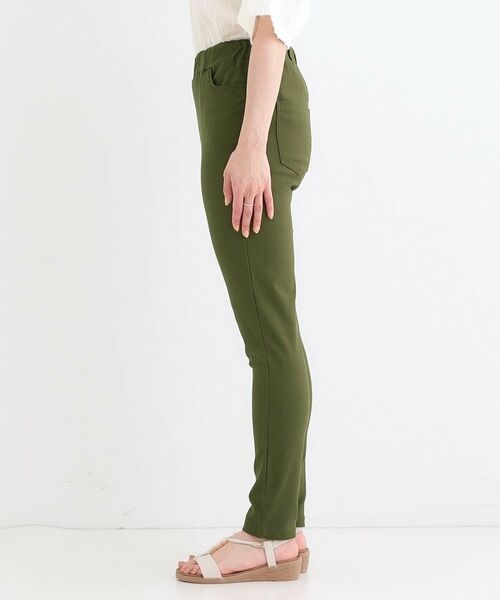 SHOO・LA・RUE / シューラルー パンツ | 【S-LL】レイヤードスタイルに 脚をきれいに魅せる ストレッチスキニーパンツ | 詳細9