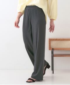 SHOO・LA・RUE / シューラルー パンツ | 【洗える/S-LL】やわらか楽ちん カットリブパンツ