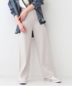 SHOO・LA・RUE / シューラルー パンツ | 【洗える/S-LL】やわらか楽ちん カットリブパンツ