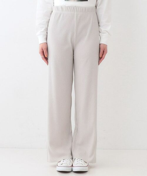SHOO・LA・RUE / シューラルー パンツ | 【洗える/S-LL】やわらか楽ちん カットリブパンツ | 詳細13