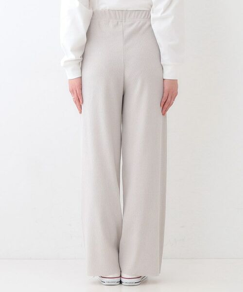 SHOO・LA・RUE / シューラルー パンツ | 【洗える/S-LL】やわらか楽ちん カットリブパンツ | 詳細15