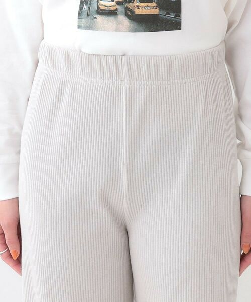 SHOO・LA・RUE / シューラルー パンツ | 【洗える/S-LL】やわらか楽ちん カットリブパンツ | 詳細16