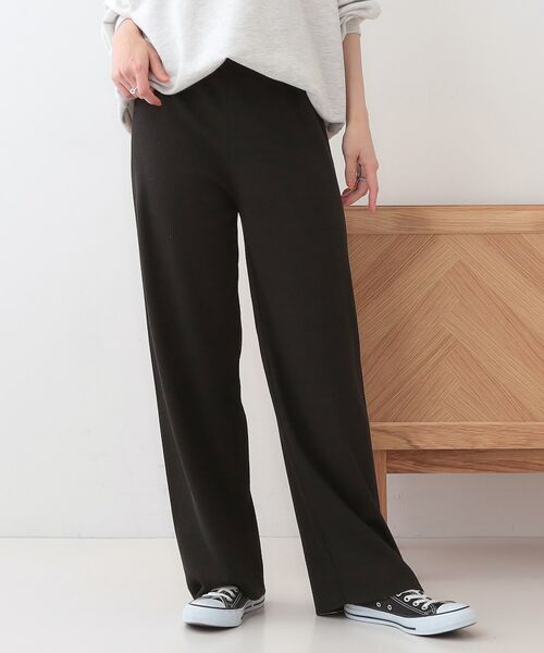 SHOO・LA・RUE / シューラルー パンツ | 【洗える/S-LL】やわらか楽ちん カットリブパンツ | 詳細5