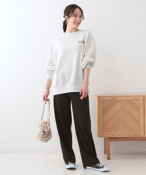 SHOO・LA・RUE / シューラルー パンツ | 【洗える/S-LL】やわらか楽ちん カットリブパンツ | 詳細7