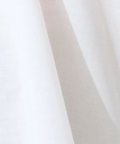 SHOO・LA・RUE / シューラルー シャツ・ブラウス | 【洗える/S-LL/UV/吸水速乾】洗濯後しわになりにくいリネンブレンド ブラウス | 詳細4