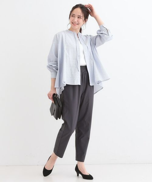 SHOO・LA・RUE / シューラルー シャツ・ブラウス | 【洗える/体型カバー】フレアリボンブラウス | 詳細11