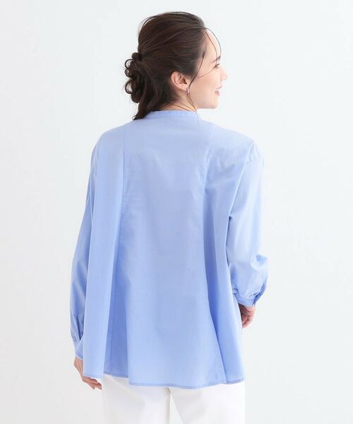 SHOO・LA・RUE / シューラルー シャツ・ブラウス | 【洗える/体型カバー】フレアリボンブラウス | 詳細6