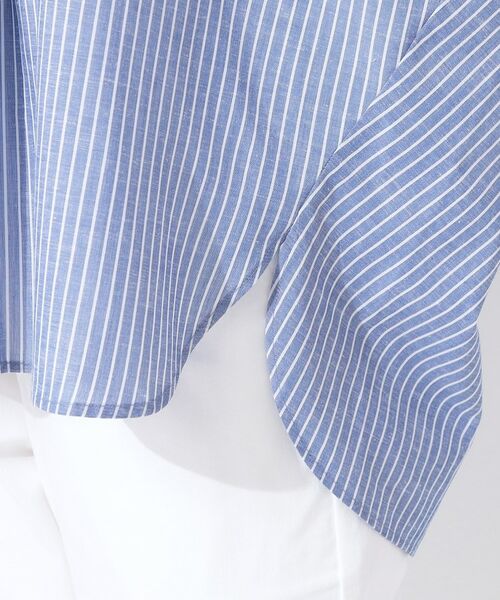 SHOO・LA・RUE / シューラルー シャツ・ブラウス | 【高レビュー/洗える/UV/吸水速乾】洗濯後しわになりにくいリネンブレンドドルマンシャツ | 詳細30