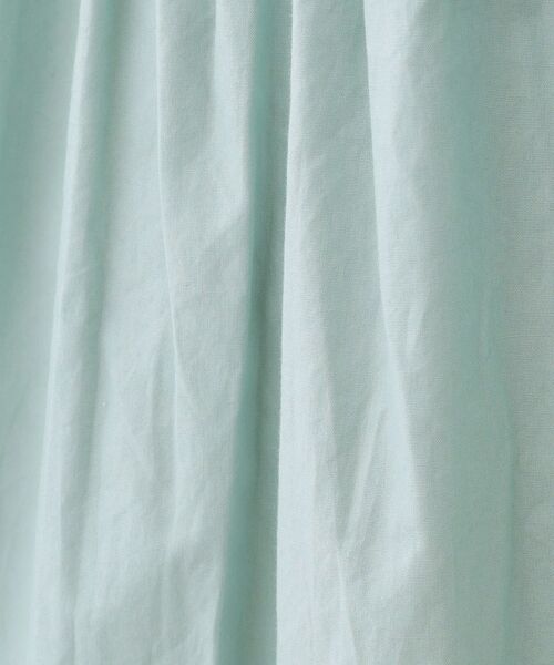 SHOO・LA・RUE / シューラルー シャツ・ブラウス | 【洗える】バックギャザーがポイント 綿ワッシャー前開きシャツ | 詳細4