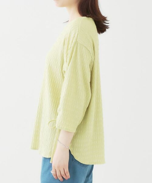 SHOO・LA・RUE / シューラルー シャツ・ブラウス | 【洗える/S-LL】お袖シャーリングトップス | 詳細14