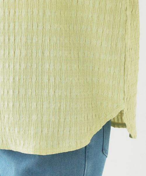 SHOO・LA・RUE / シューラルー シャツ・ブラウス | 【洗える/S-LL】お袖シャーリングトップス | 詳細18