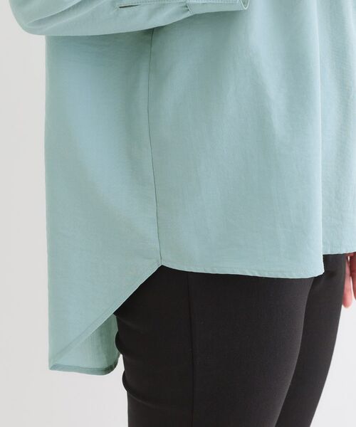 SHOO・LA・RUE / シューラルー シャツ・ブラウス | 【S-LL】お顔周りを華やかに おりがみタックブラウス | 詳細18