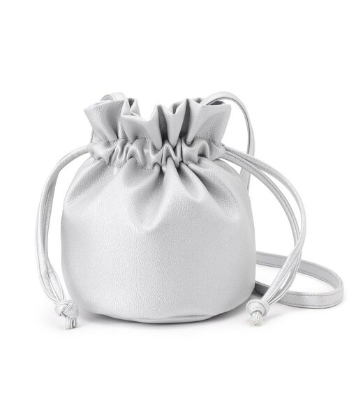 SHOO・LA・RUE / シューラルー ショルダーバッグ | キラキラパーツ付き巾着ショルダーバッグ | 詳細10