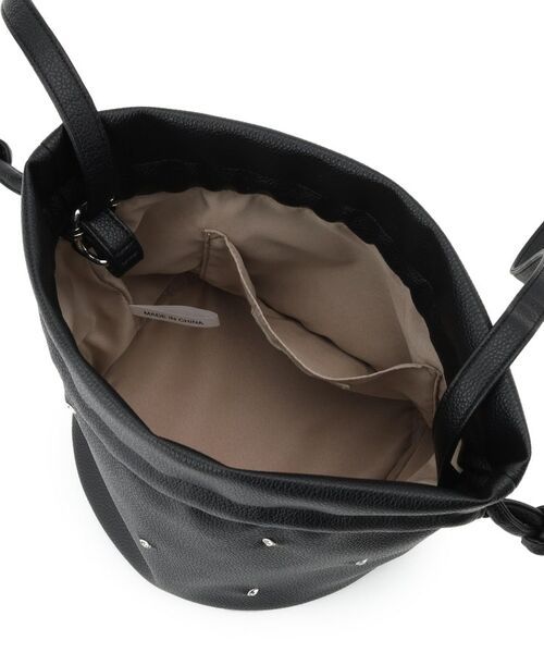 SHOO・LA・RUE / シューラルー ショルダーバッグ | キラキラパーツ付き巾着ショルダーバッグ | 詳細13