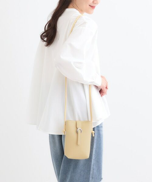 SHOO・LA・RUE/シューラルー ちょっとそこまでのお出かけに フラップミニショルダーバッグ イエロー(032) 00 SHOO・LA・RUE/シューラルー ちょっとそこまでのお出かけに フラップミニショルダーバッグ イエロー(032) 00