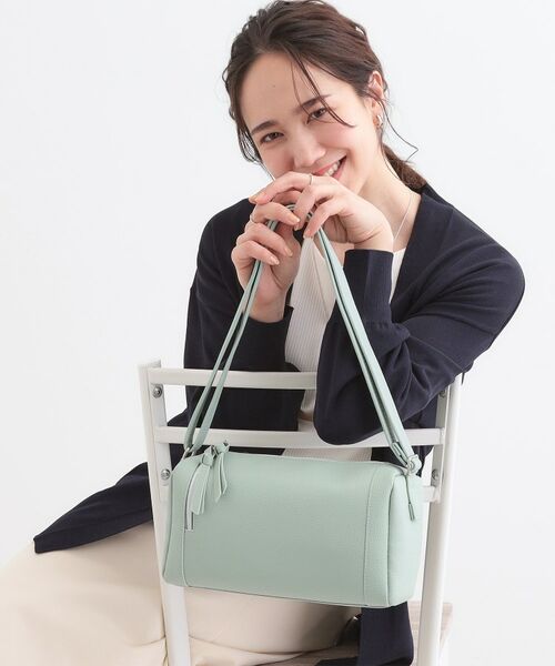 SHOO・LA・RUE/シューラルー ダブルジップショルダーバッグ ライトグリーン(020) 00 SHOO・LA・RUE/シューラルー ダブルジップショルダーバッグ ライトグリーン(020) 00