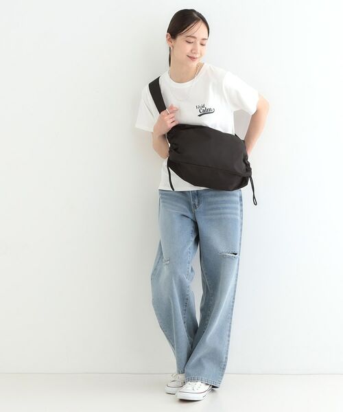 SHOO・LA・RUE / シューラルー ショルダーバッグ | 【撥水】たっぷり入る サイドドロスト ショルダーバッグ | 詳細2