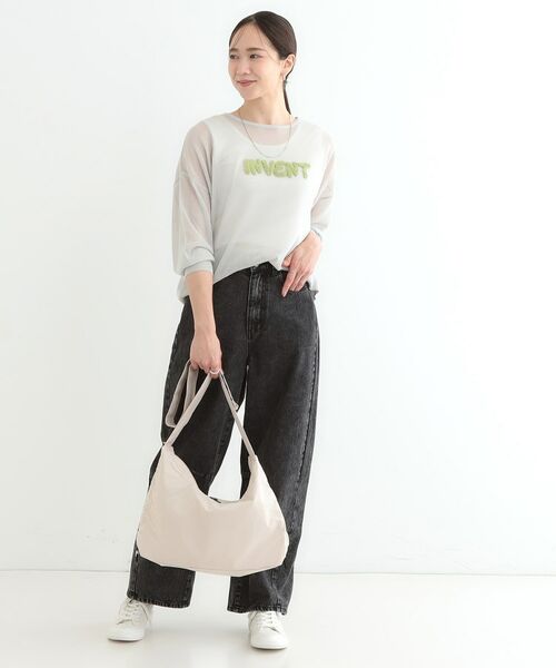 SHOO・LA・RUE / シューラルー ショルダーバッグ | 【撥水】たっぷり入る サイドドロスト ショルダーバッグ | 詳細6