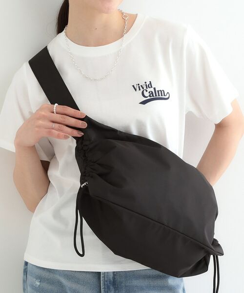 SHOO・LA・RUE/シューラルー 【撥水】サイドドロストショルダーバッグ ブラック(019) 00 SHOO・LA・RUE/シューラルー 【撥水】サイドドロストショルダーバッグ ブラック(019) 00