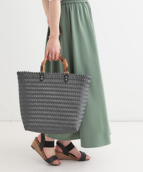 SHOO・LA・RUE / シューラルー トートバッグ | 雑材風メッシュトートバッグ | 詳細1