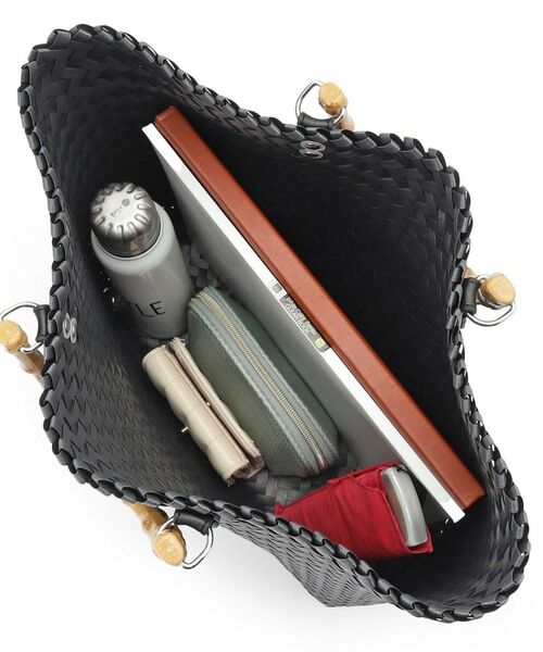 SHOO・LA・RUE / シューラルー トートバッグ | 雑材風メッシュトートバッグ | 詳細12