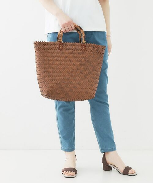 SHOO・LA・RUE / シューラルー トートバッグ | 雑材風メッシュトートバッグ | 詳細3