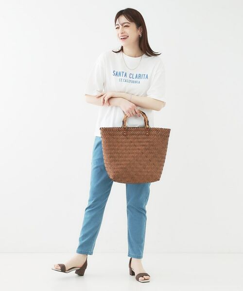 SHOO・LA・RUE / シューラルー トートバッグ | 雑材風メッシュトートバッグ | 詳細4