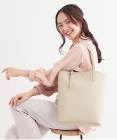 SHOO・LA・RUE / シューラルー トートバッグ | 【A4】一枚革風カクシボトートバッグ