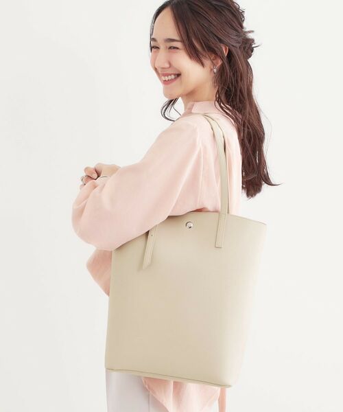 SHOO・LA・RUE / シューラルー トートバッグ | 【A4】一枚革風カクシボトートバッグ | 詳細3