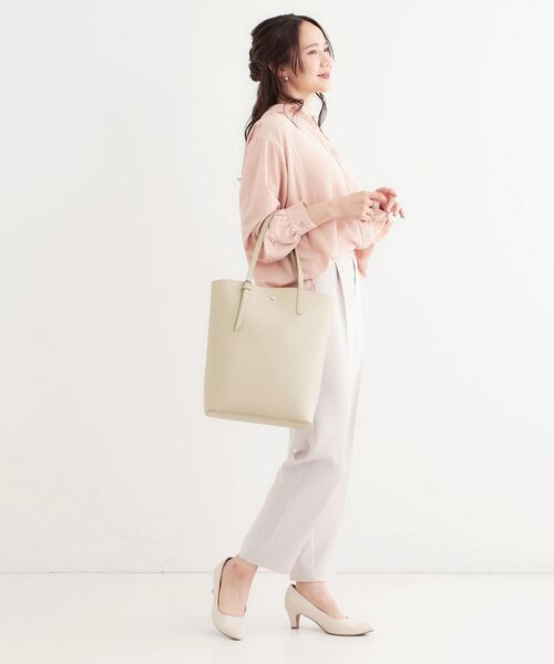 SHOO・LA・RUE / シューラルー トートバッグ | 【A4】一枚革風カクシボトートバッグ | 詳細4