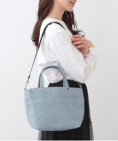 SHOO・LA・RUE / シューラルー トートバッグ | 【撥水】あおりポケット2WAYトートバッグ