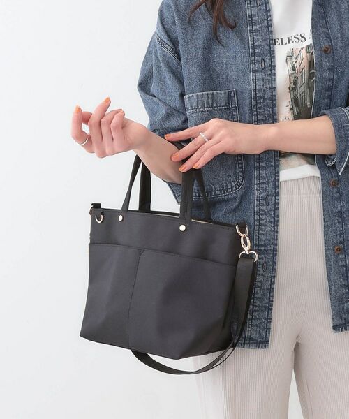 SHOO・LA・RUE / シューラルー トートバッグ | 【撥水】あおりポケット2WAYトートバッグ | 詳細3