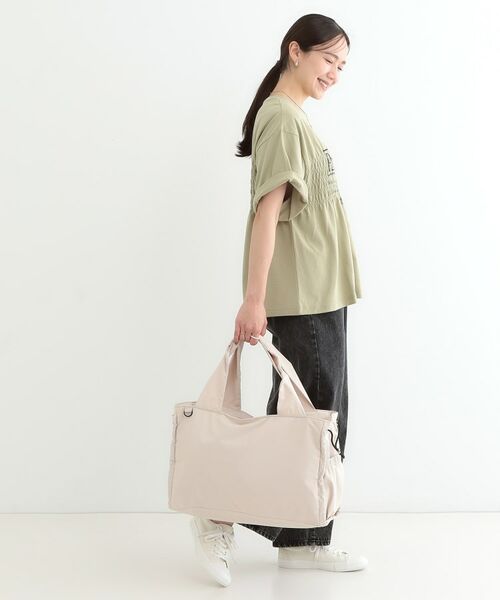 SHOO・LA・RUE / シューラルー トートバッグ | 【撥水】サイドドロストトートバッグ | 詳細5