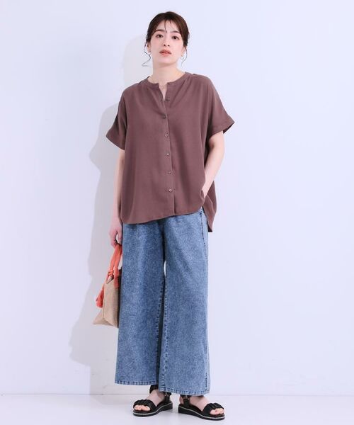 SHOO・LA・RUE / シューラルー サンダル | くしゅくしゅデザインが大人の抜け感をプラスする ギャザーベルトサンダル | 詳細8