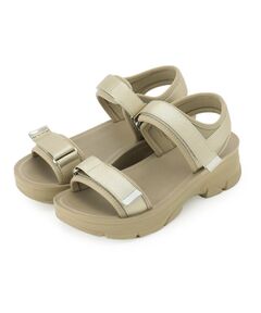 SHOO・LA・RUE / シューラルー サンダル | 【高レビュー】スポーティで上品 大人のためのテープスポサン