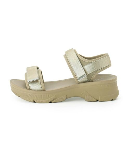 SHOO・LA・RUE / シューラルー サンダル | 【高レビュー】スポーティで上品 大人のためのテープスポサン | 詳細2