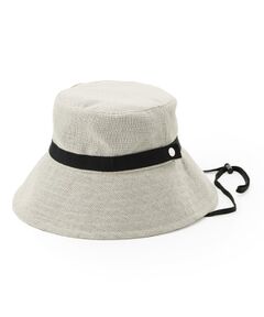 SHOO・LA・RUE / シューラルー ハット | 【UVカット】雑材シートポケッタブルハット【サイズ調整／あご紐付き】