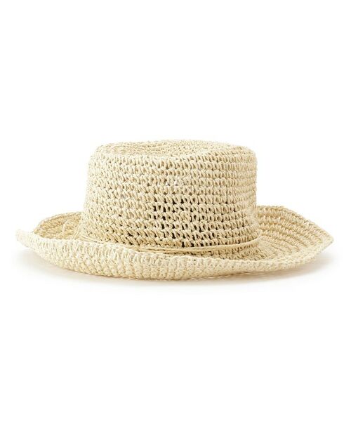 SHOO・LA・RUE / シューラルー ハット | 雑材こま編みハット【サイズ調整／あご紐付き】 | 詳細2