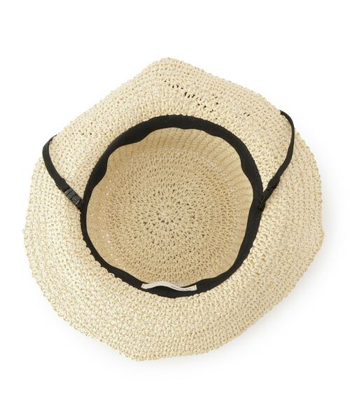 SHOO・LA・RUE / シューラルー ハット | 雑材こま編みハット【サイズ調整／あご紐付き】 | 詳細4