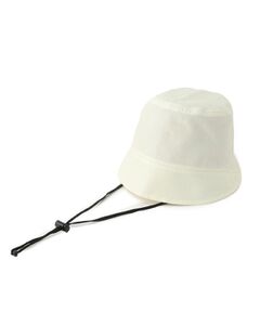 SHOO・LA・RUE / シューラルー ハット | 【UVカット】前下がりシルエットハット【サイズ調整／あご紐付き】