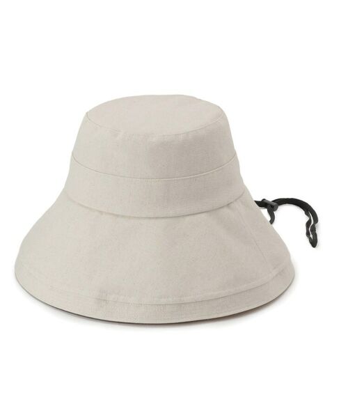 SHOO・LA・RUE / シューラルー ハット | 【UVカット】つば先UPハット【サイズ調整／あご紐付き】 | 詳細1