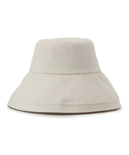 SHOO・LA・RUE / シューラルー ハット | 【UVカット】つば先UPハット【サイズ調整／あご紐付き】 | 詳細2