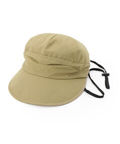 SHOO・LA・RUE / シューラルー ハンチング・キャスケット・ベレー帽 | 【UVカット】つば広キャスケット【サイズ調整／あご紐付き】